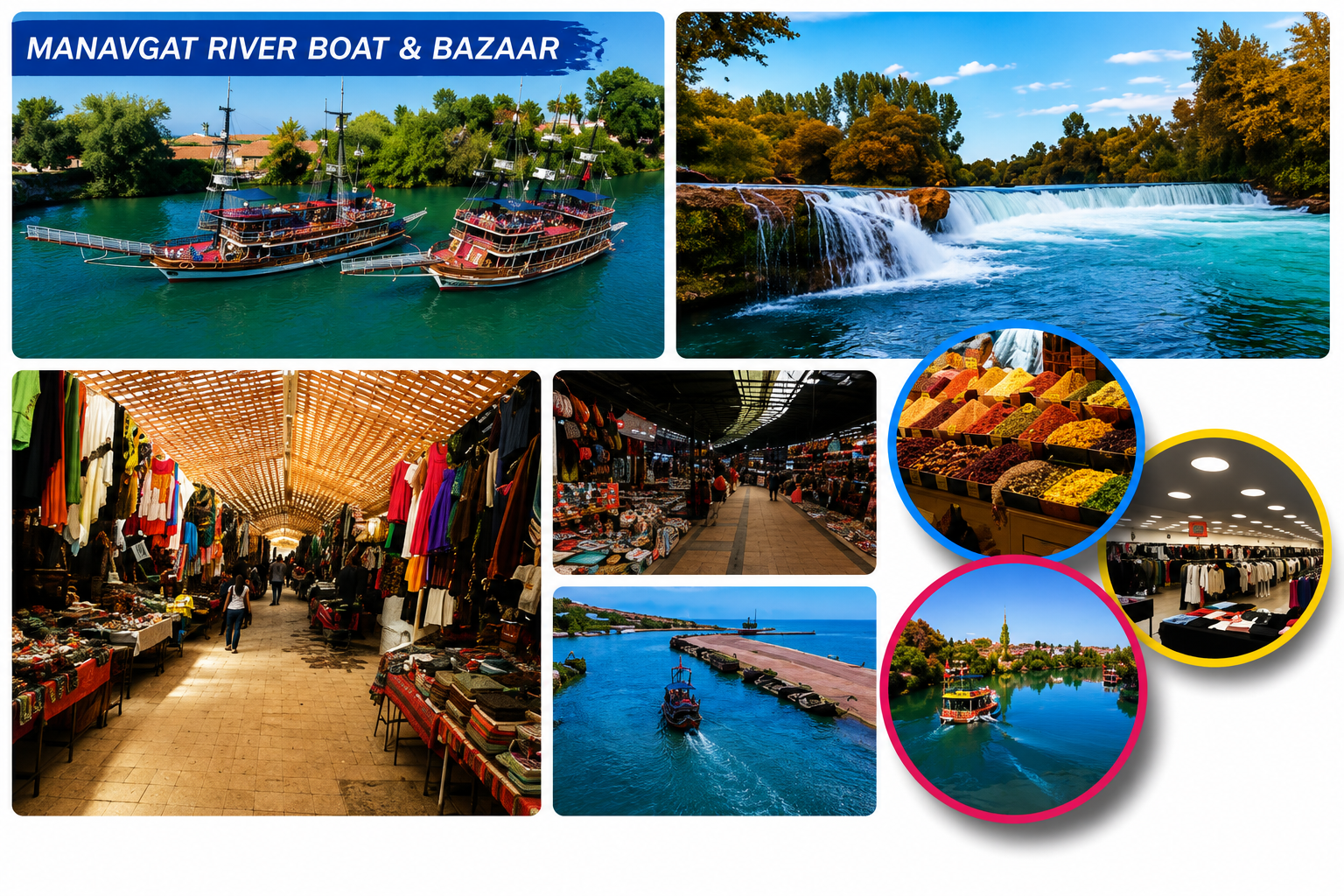 Manavgat River Boat & Bazaar